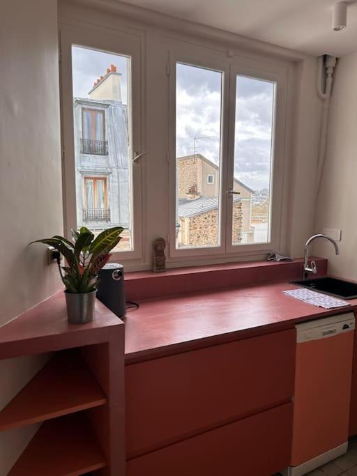 Un Fabuleux Decor Pour Un Chaleureux Appartement ปารีส ภายนอก รูปภาพ