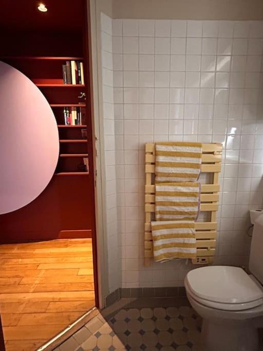 Un Fabuleux Decor Pour Un Chaleureux Appartement ปารีส ภายนอก รูปภาพ
